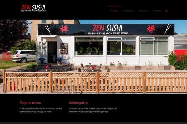 zen-sushi.dk site used Ample
