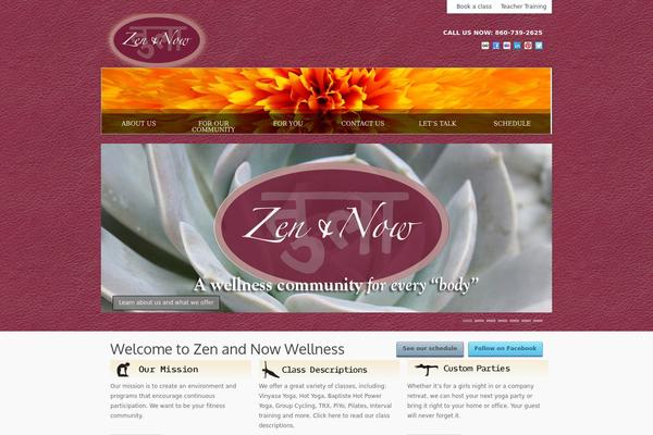 zenandnowct.com site used Irain