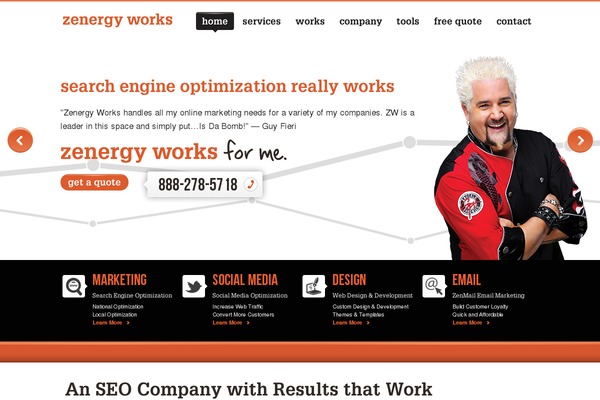 zenergyworks.com site used Zenergy