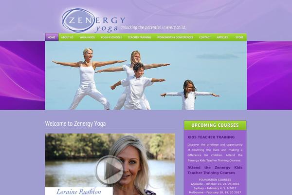 zenergyyoga.com site used Zenergy