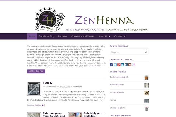 zenhenna.com site used Zenhenna