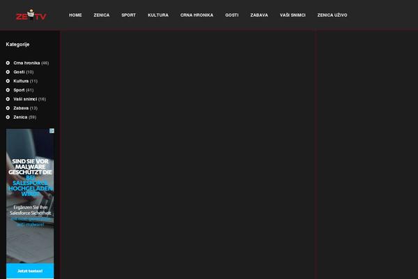 VideoPro theme site design template sample