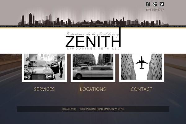 Bones theme site design template sample