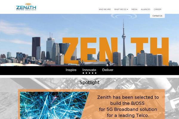 zenithss.com site used Zenith