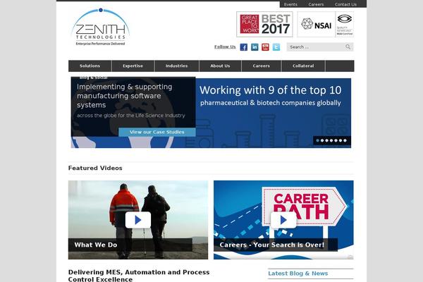 zenithtechnologies.com site used Zenmay2019