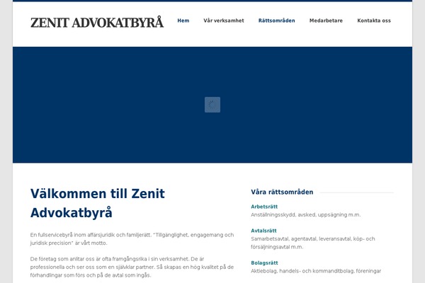 zenitlaw.se site used X-new