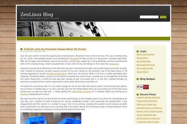 zenlinux.com site used Zenlike-10