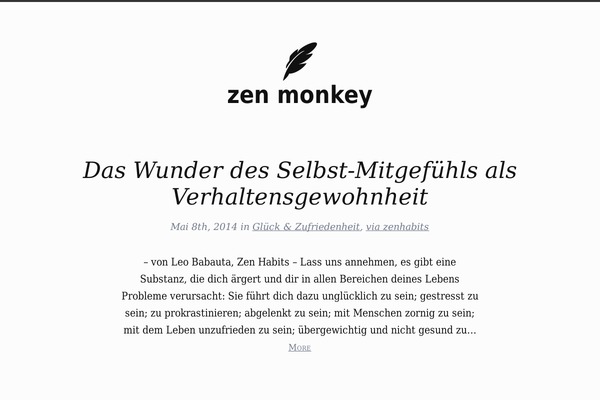 zenmonkey.de site used Typesense-master