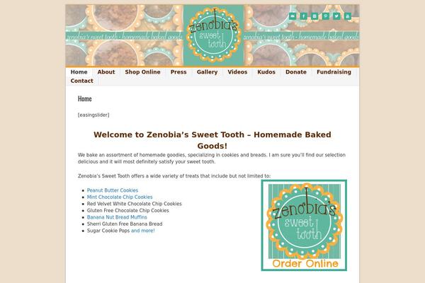 Site using Easing Slider plugin