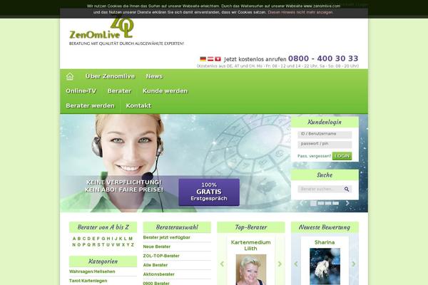 zenomlive.com site used Zenom-desktop