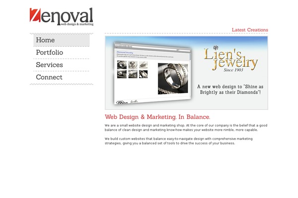 zenoval.com site used Zen_custom