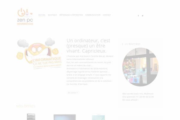 Blg theme site design template sample