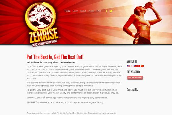 zenrise.us site used Elegantfusion-1-3