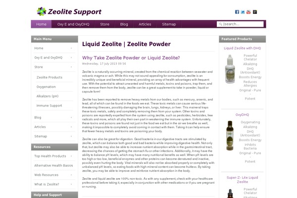 Site using Category Posts Widget plugin