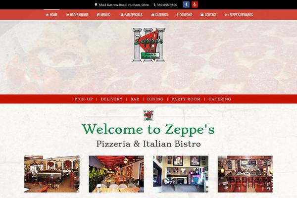 The7 theme site design template sample