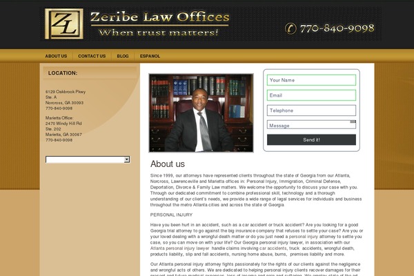 zeribelaw.com site used Law_theme_mike