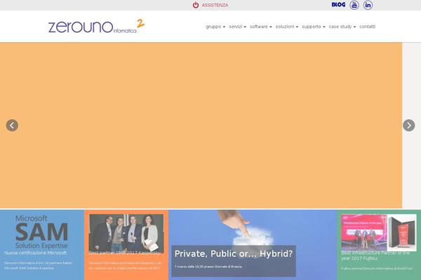 zerogroup.it site used Zerouno