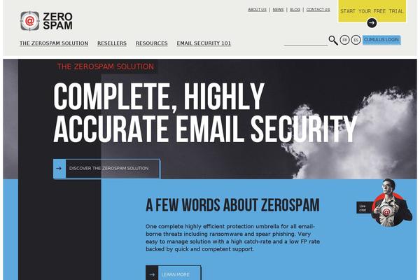 zerospam.ca site used Zerospam