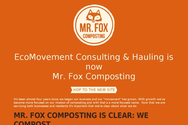 zerowastenow.com site used Mrfox