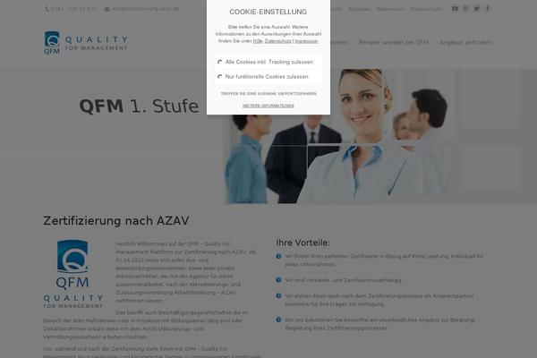 The7 theme site design template sample