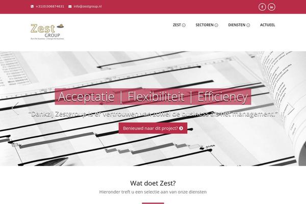 zestgroup.nl site used Zest