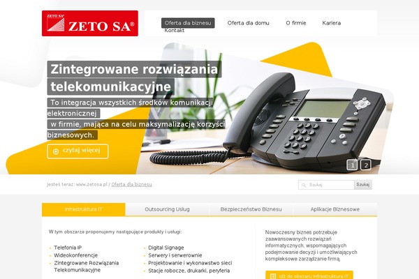 zetosa.pl site used Zeto_theme01