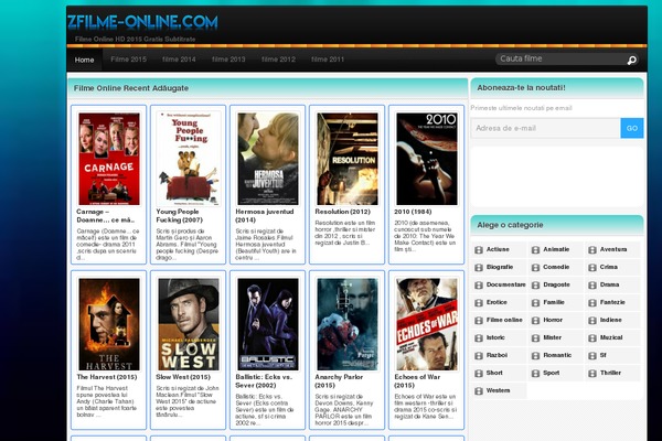 iMovies theme websites examples