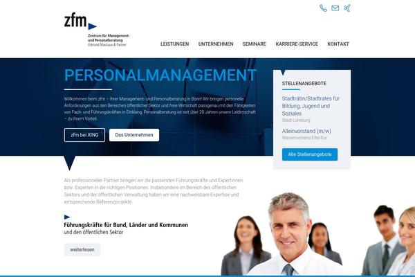 zfm-bonn.de site used Zfm