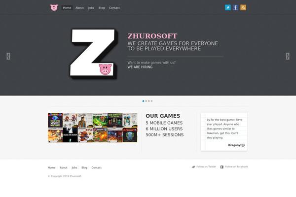 zhurosoft.com site used Stacked