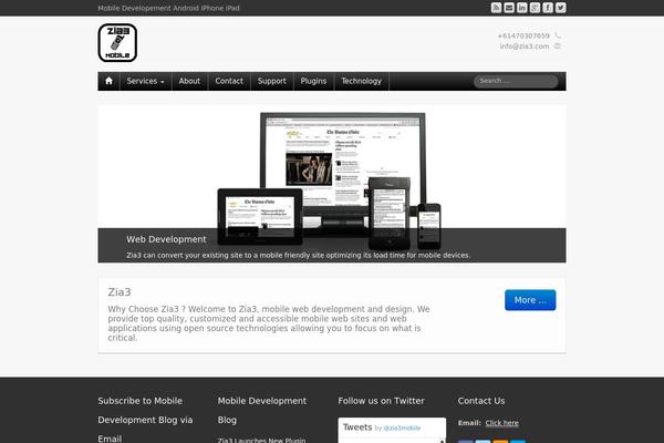 Site using Custom Contact Forms plugin