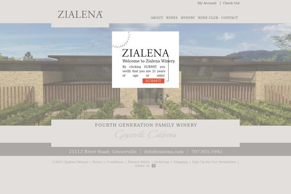 zialena.com site used Wcn