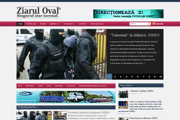 ziaruloval.ro site used Zenko