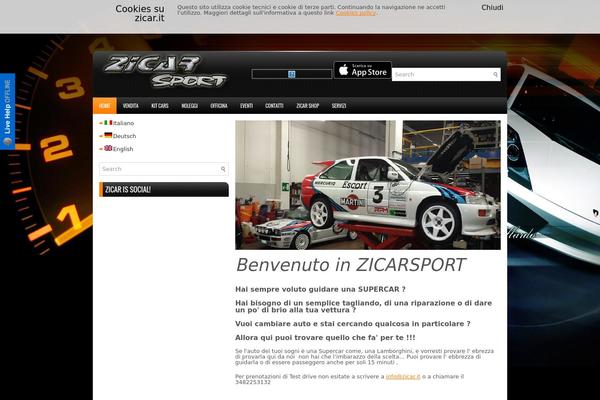 zicar.it site used Carstudio