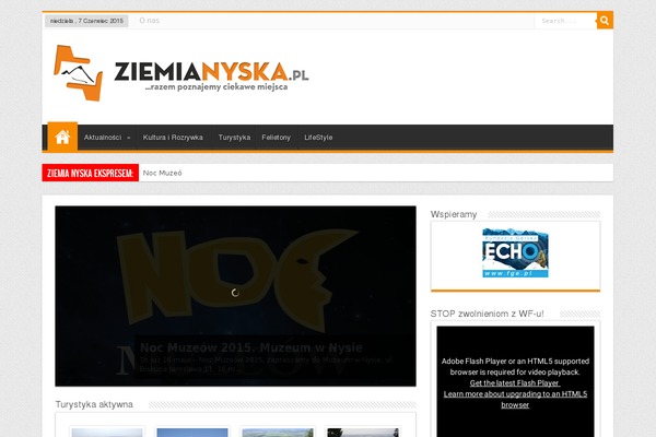ziemianyska.pl site used Sahifa