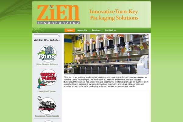 zieninc.com site used Zien