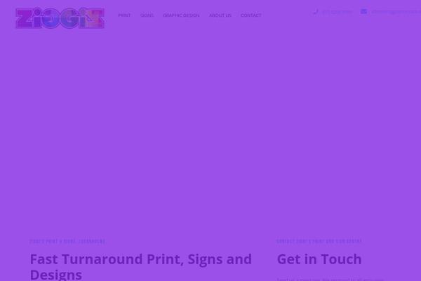 Alpha-color theme site design template sample