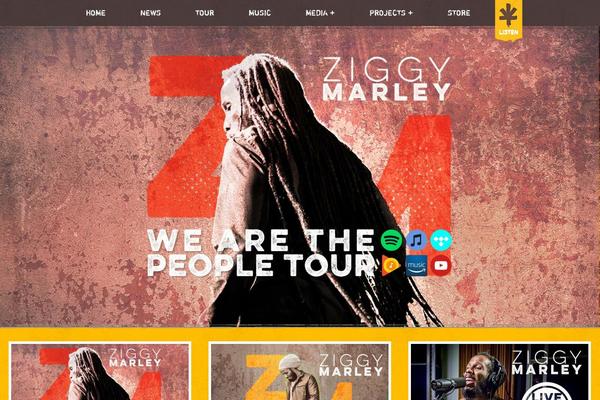 Mixtapewp theme site design template sample