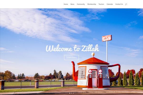 Divi theme site design template sample