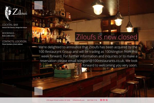 ziloufs.com site used 100hoxton