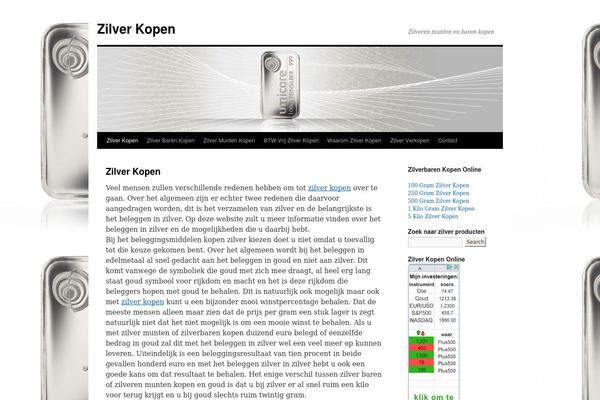 Twenty Ten theme site design template sample