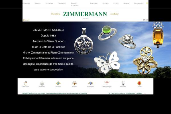 zimmermann-quebec.com site used Zimmerman