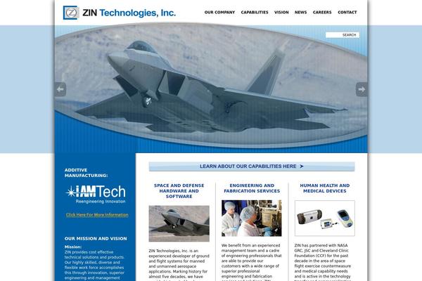 zin-tech.com site used Zin