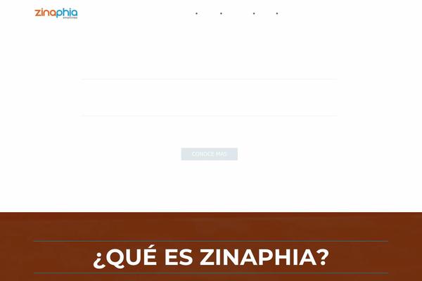 zinaphia.com site used ParallaxSome