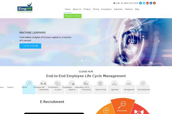 Simple Job Board website example screenshot