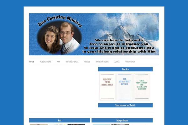 Twenty Twelve theme site design template sample