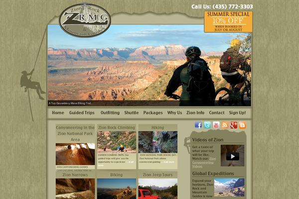zionrockguides.com site used Zrmg