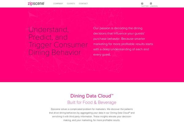 zipscene.com site used Zipscene-2014