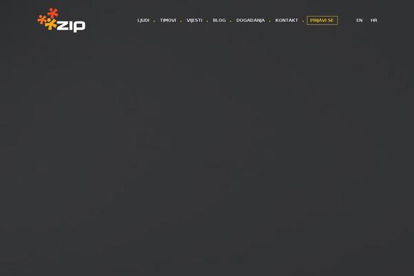 Zip theme site design template sample