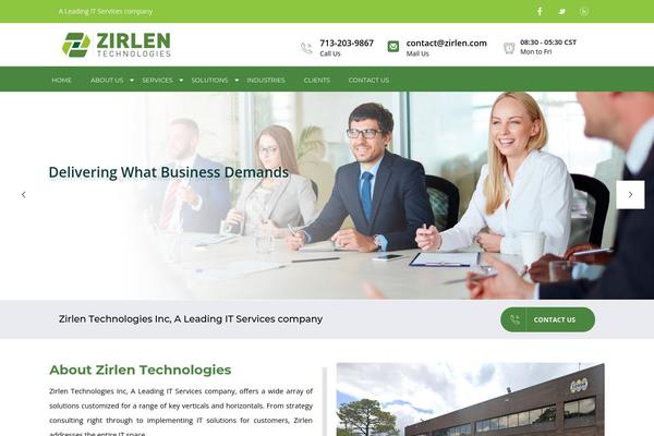 zirlen.com site used Zirlen