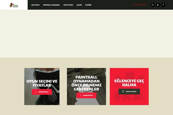 Adrena theme site design template sample